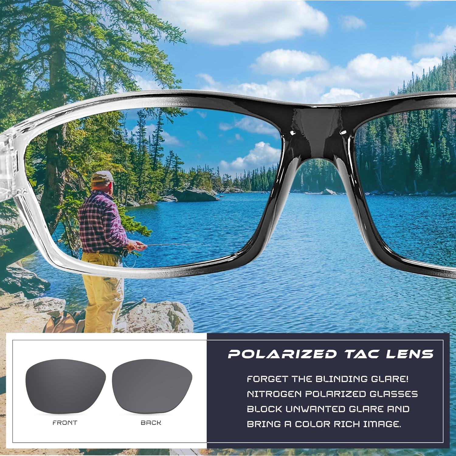 Gafas de sol deportivas Nitrogen polarizadas UV400 unisex