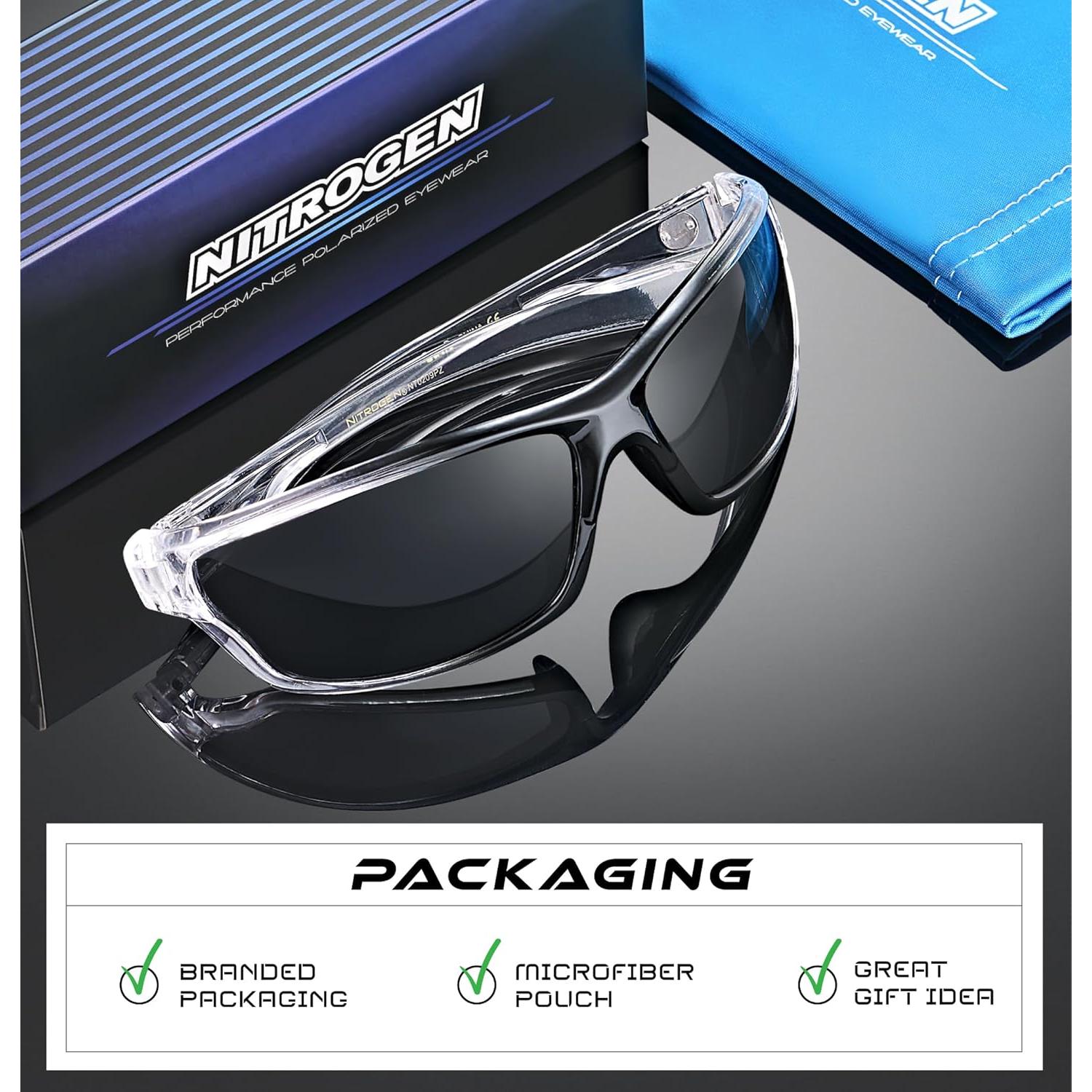 Gafas de sol deportivas Nitrogen polarizadas UV400 unisex