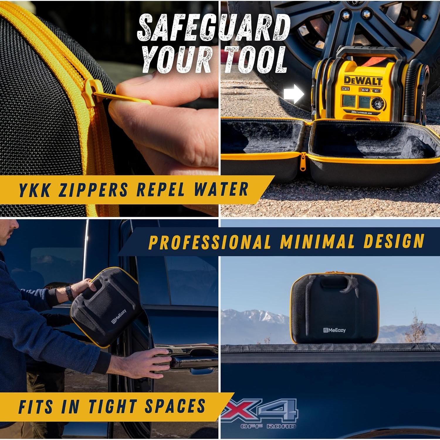 Funda Dura DEWALT DCC020IB 20V Max con Cremalleras YKK