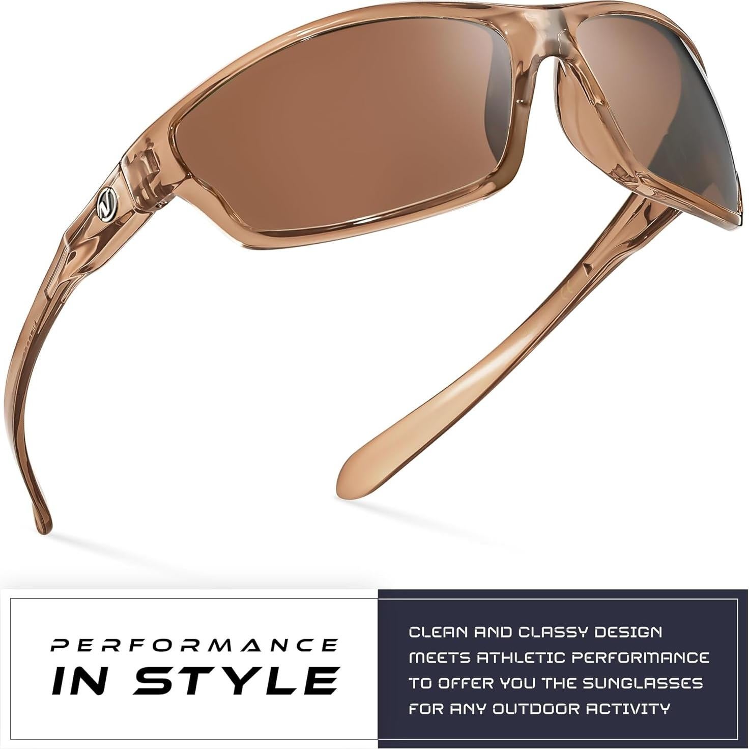 Gafas de sol deportivas Nitrogen polarizadas UV400 unisex