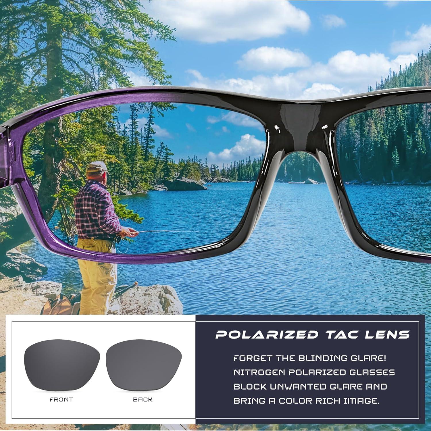 Gafas de sol deportivas Nitrogen UV400 polarizadas unisex