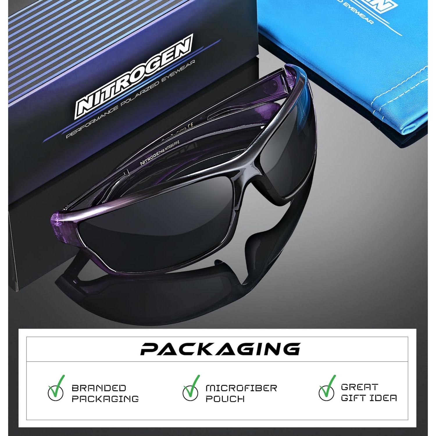 Gafas de sol deportivas Nitrogen UV400 polarizadas unisex