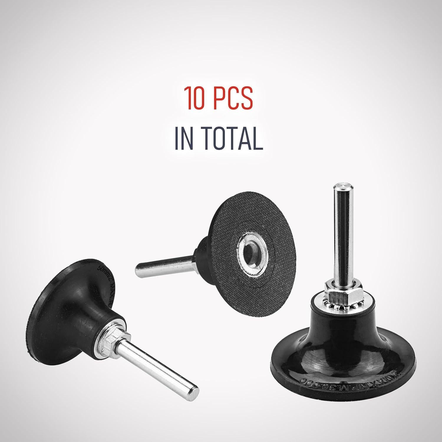 Soporte de almohadilla 2" RENOTEC para discos de lijado - 10 piezas