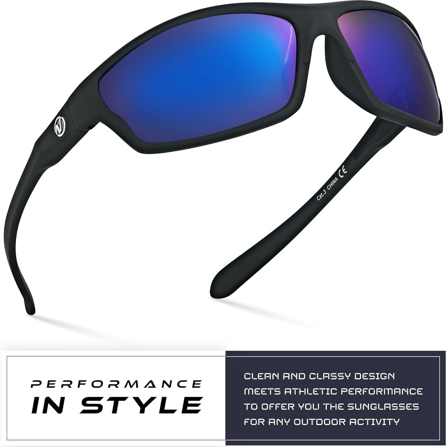 Gafas de sol deportivas Nitrogen polarizadas UV400 unisex