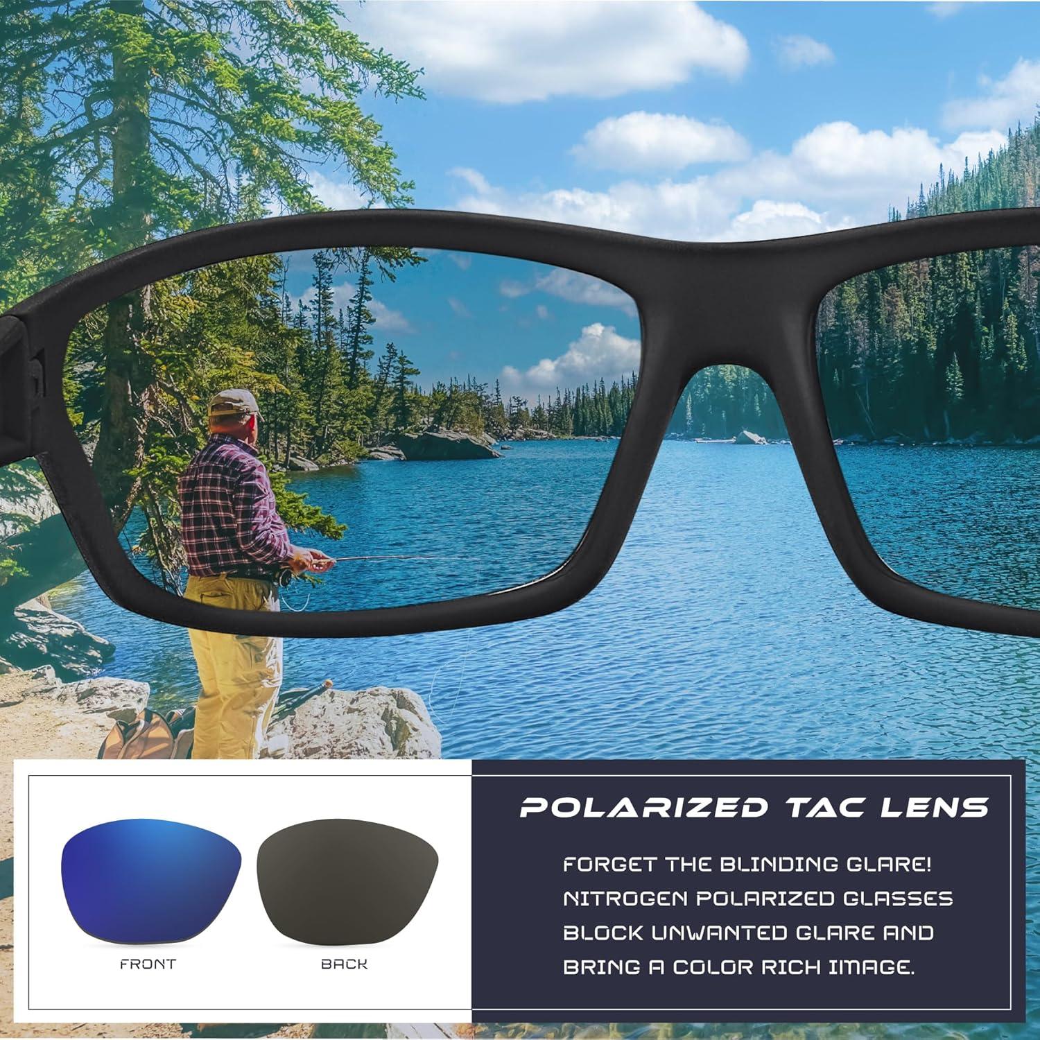 Gafas de sol deportivas Nitrogen polarizadas UV400 unisex