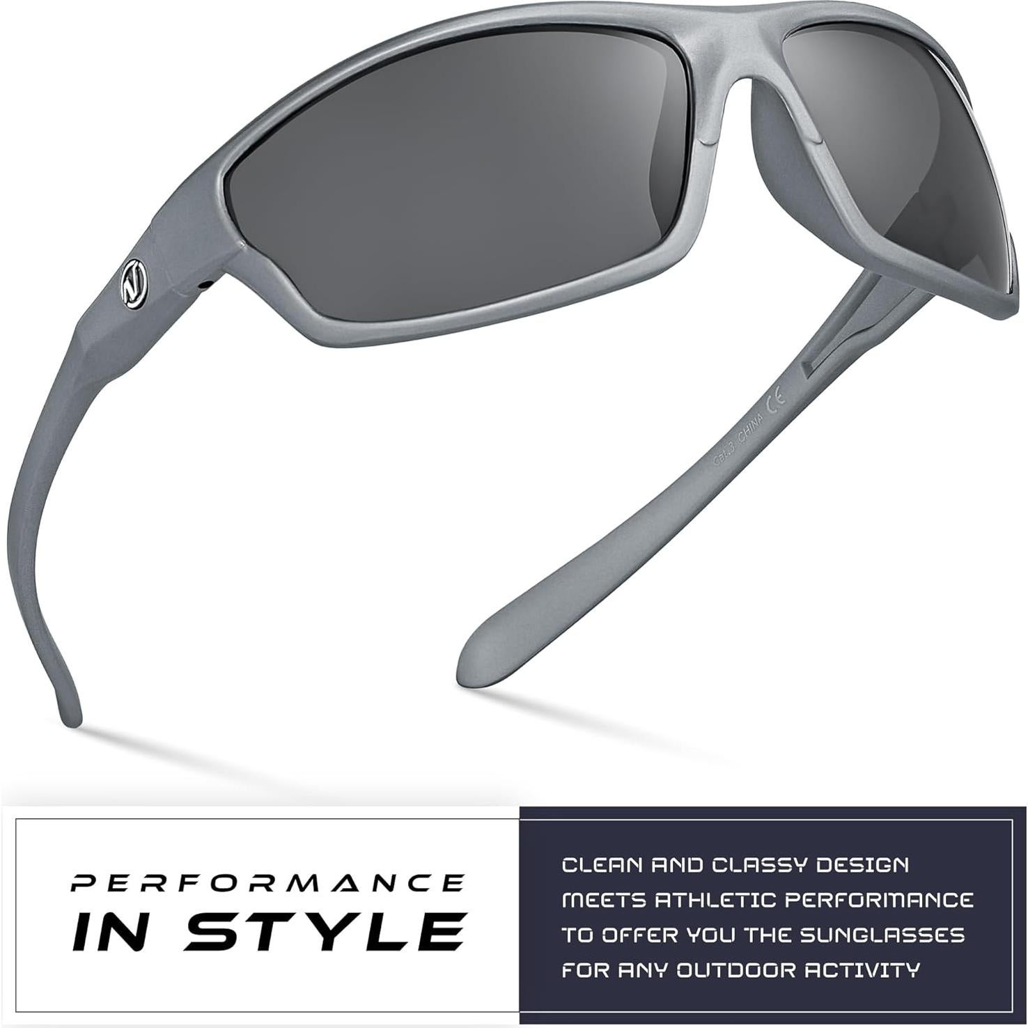 Gafas de sol deportivas Nitrogen polarizadas UV400 unisex