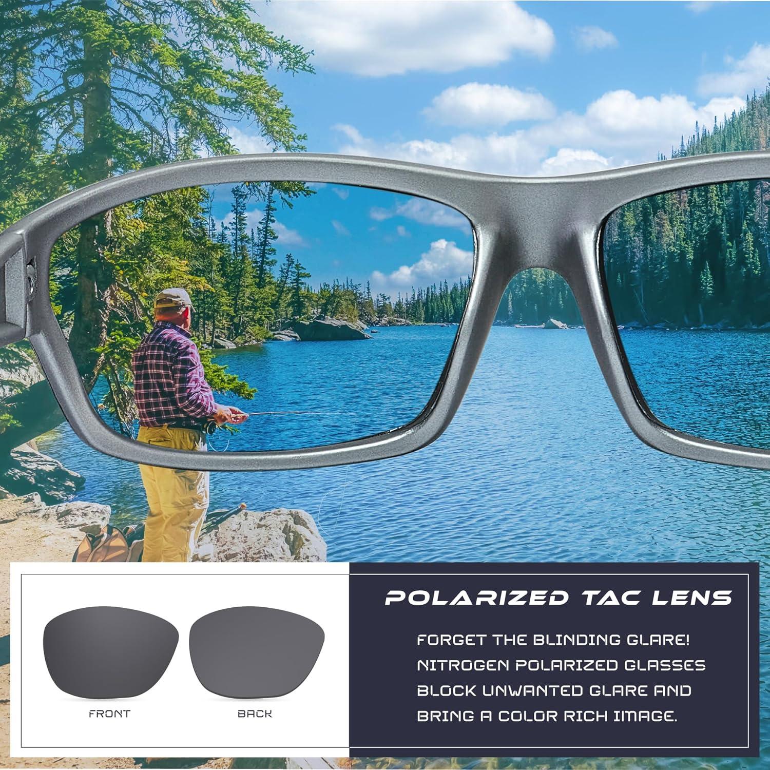 Gafas de sol deportivas Nitrogen polarizadas UV400 unisex