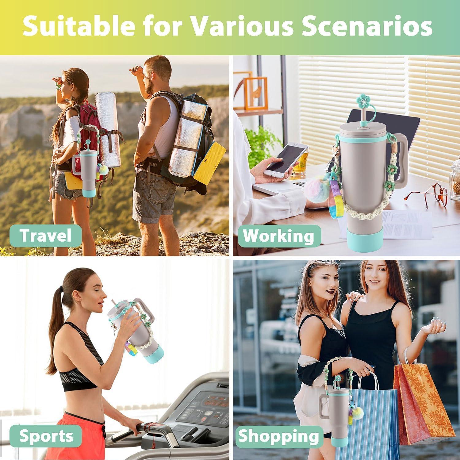 Juego de Accesorios para Taza Stanley Hmobnv 6 Piezas Verde