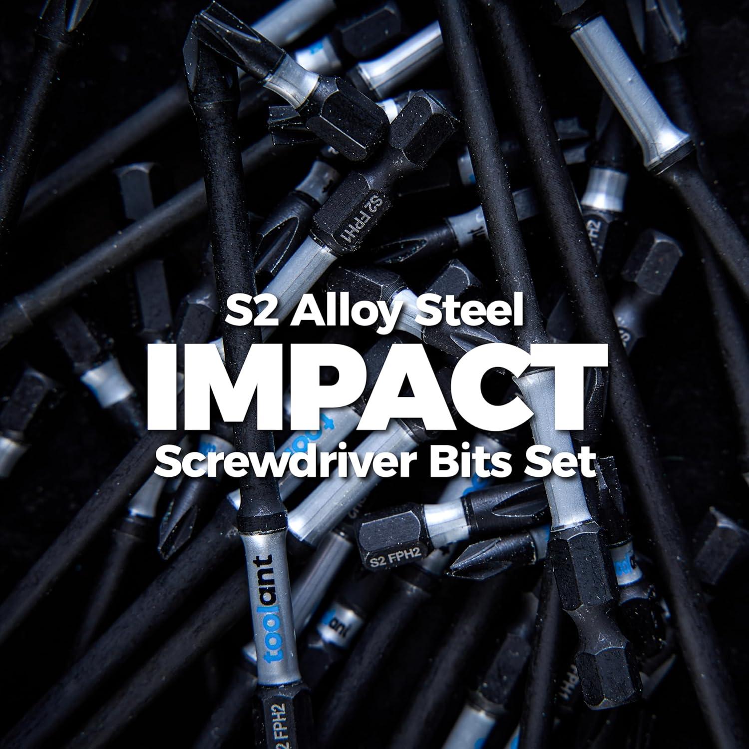 Set de Puntas de Destornillador Toolant TB-Fit, 10 Piezas, Acero S2