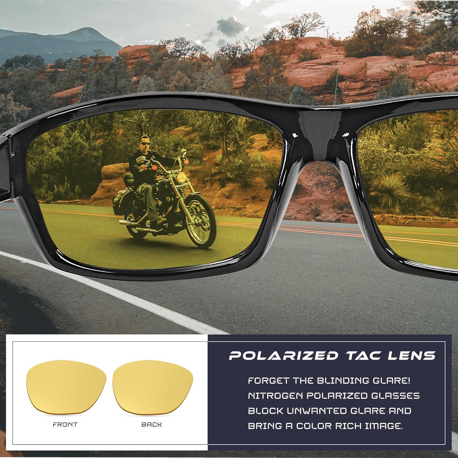 Gafas de sol deportivas Nitrogen polarizadas UV400 unisex