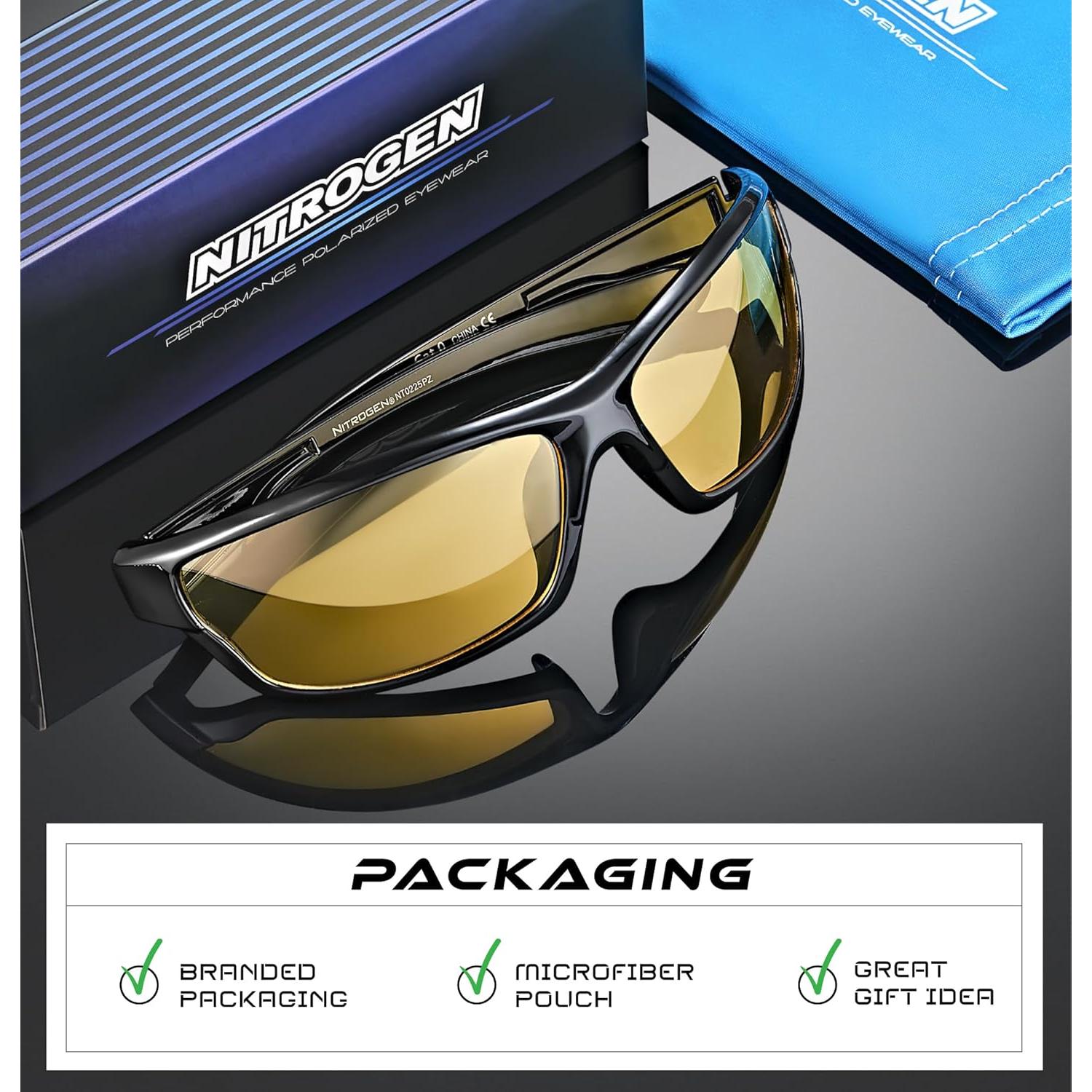 Gafas de sol deportivas Nitrogen polarizadas UV400 unisex