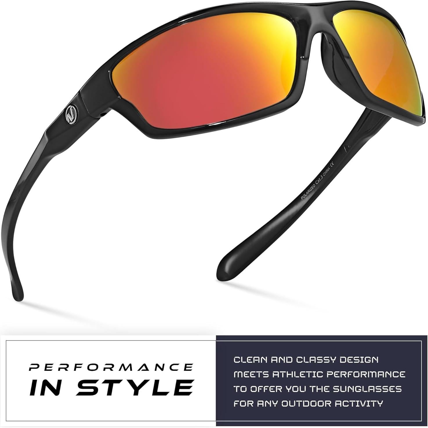 Gafas de sol deportivas Nitrogen polarizadas UV400 unisex