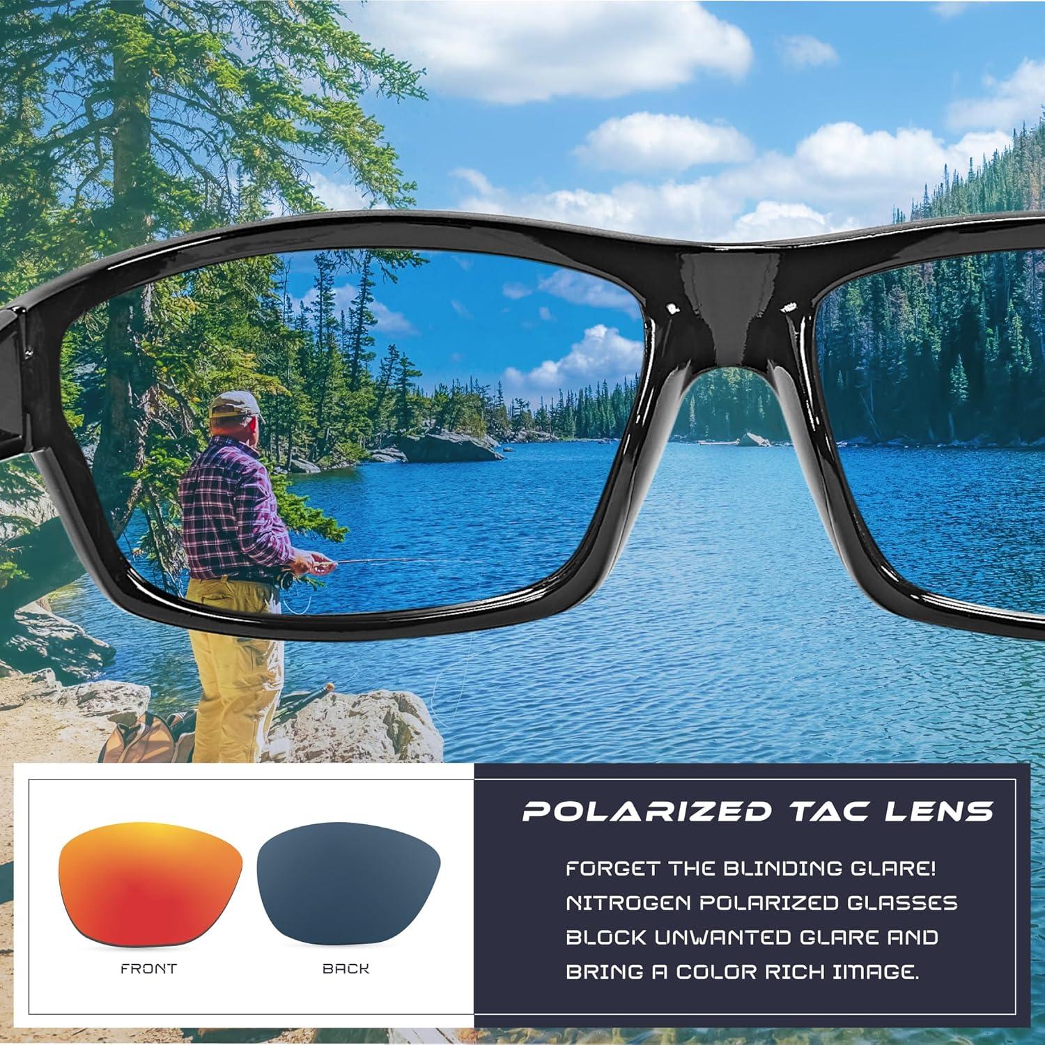 Gafas de sol deportivas Nitrogen polarizadas UV400 unisex