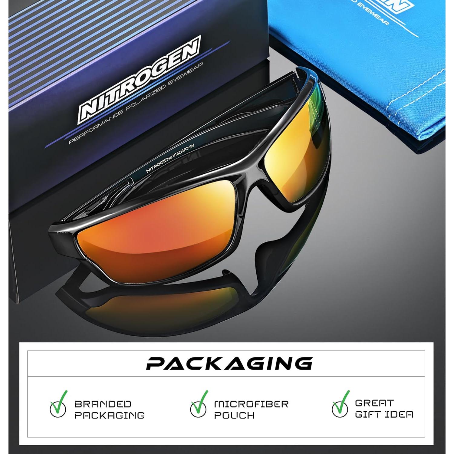 Gafas de sol deportivas Nitrogen polarizadas UV400 unisex