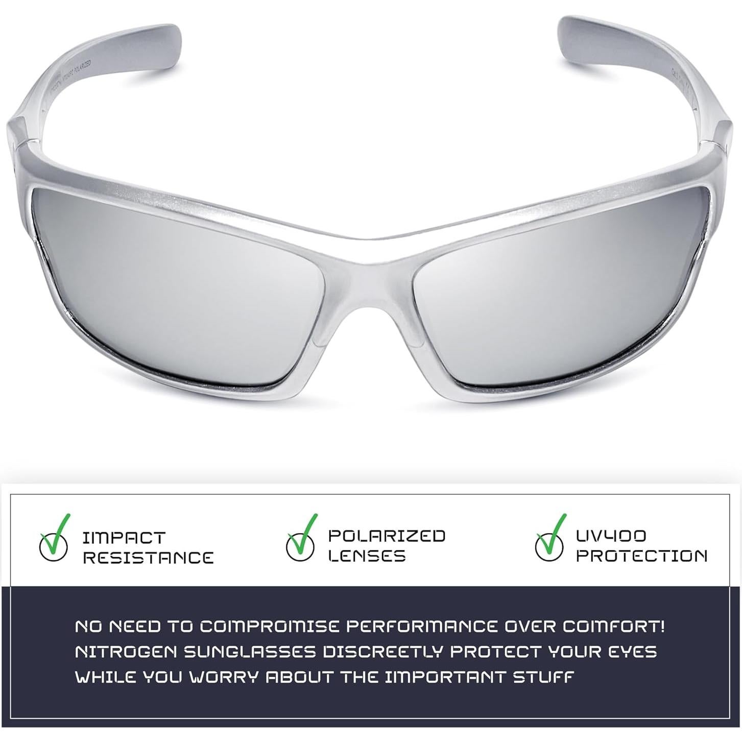 Gafas de sol deportivas Nitrogen polarizadas UV400 unisex