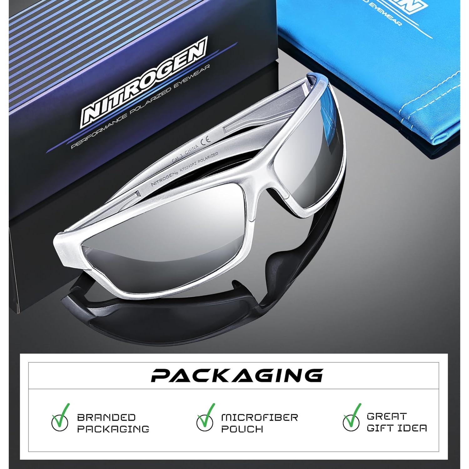 Gafas de sol deportivas Nitrogen polarizadas UV400 unisex