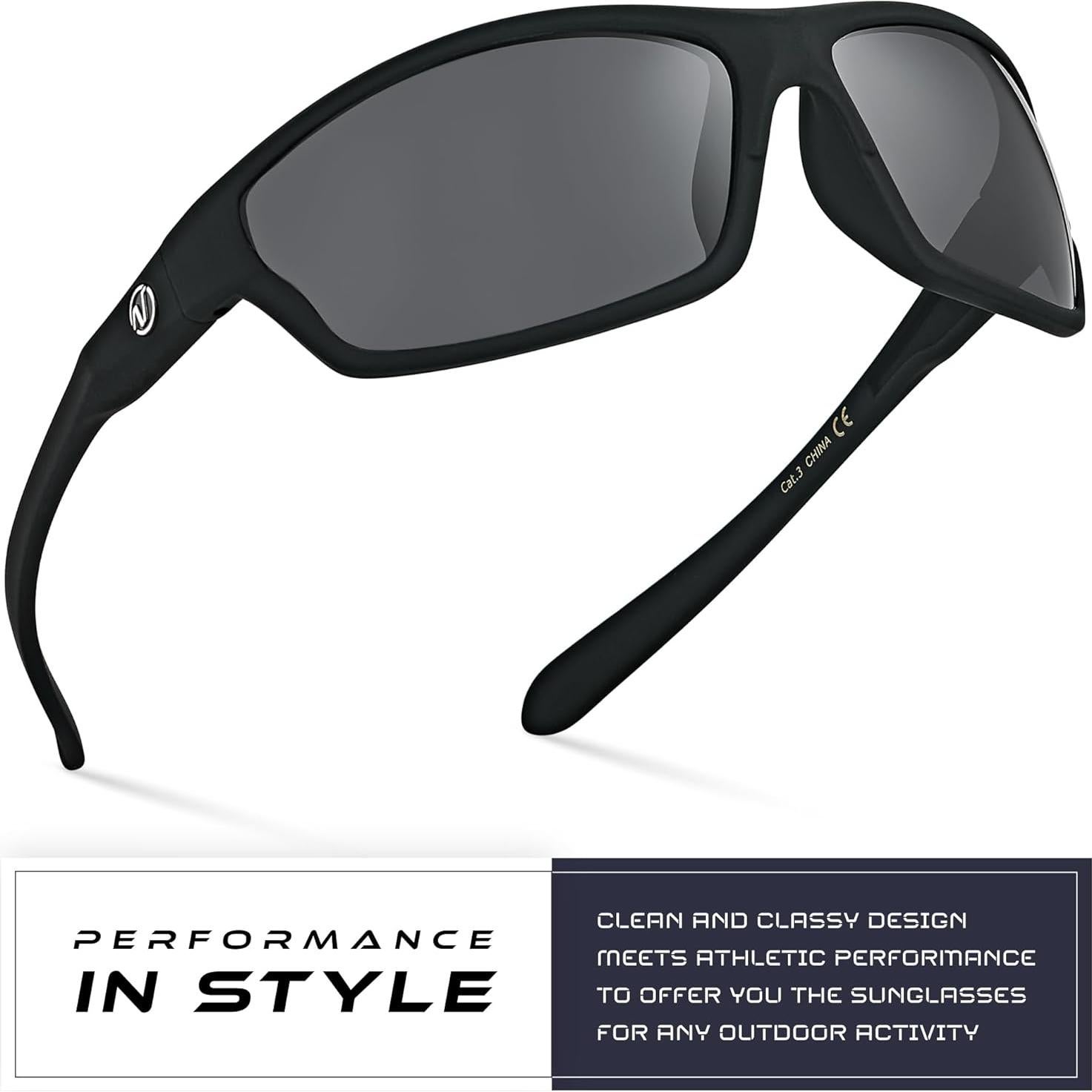 Gafas de sol deportivas Nitrogen polarizadas UV400 unisex