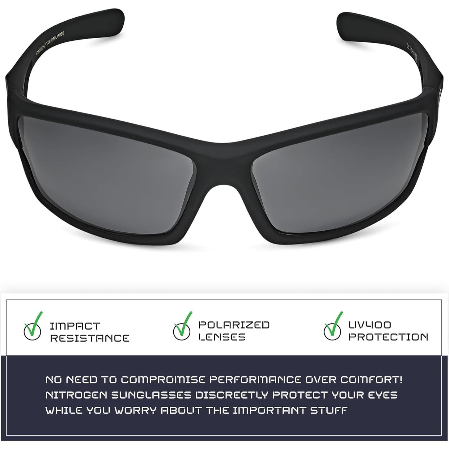 Gafas de sol deportivas Nitrogen polarizadas UV400 unisex