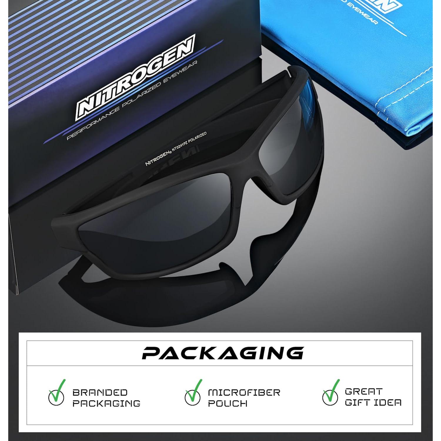 Gafas de sol deportivas Nitrogen polarizadas UV400 unisex