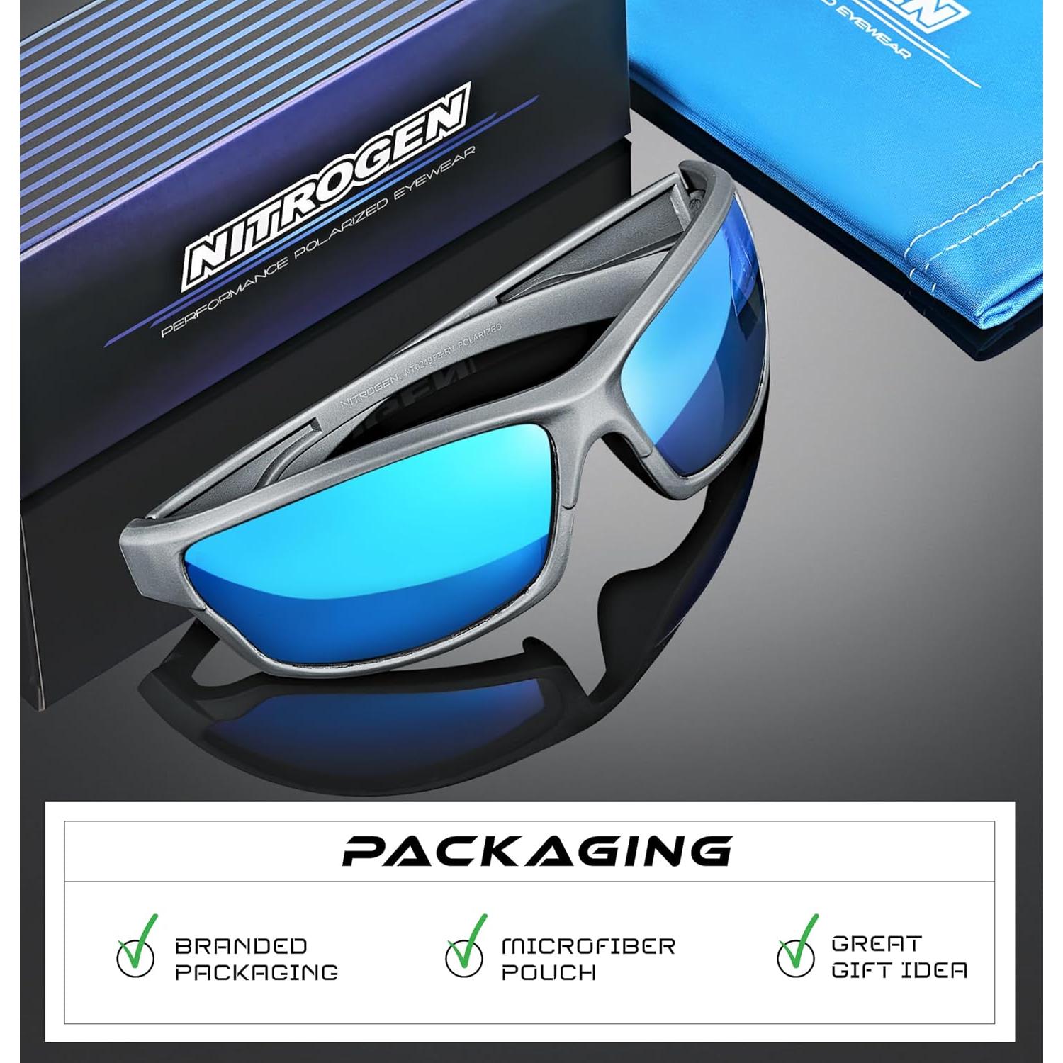 Gafas de sol deportivas Nitrogen polarizadas UV400 unisex