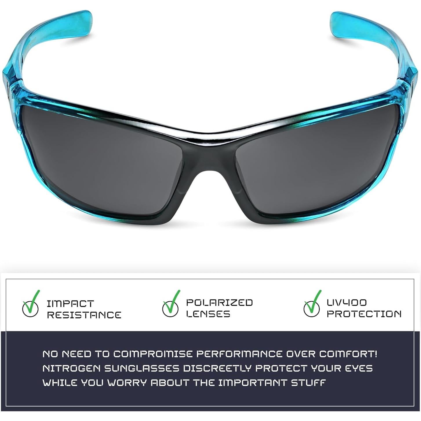 Gafas de sol deportivas Nitrogen polarizadas UV400 unisex