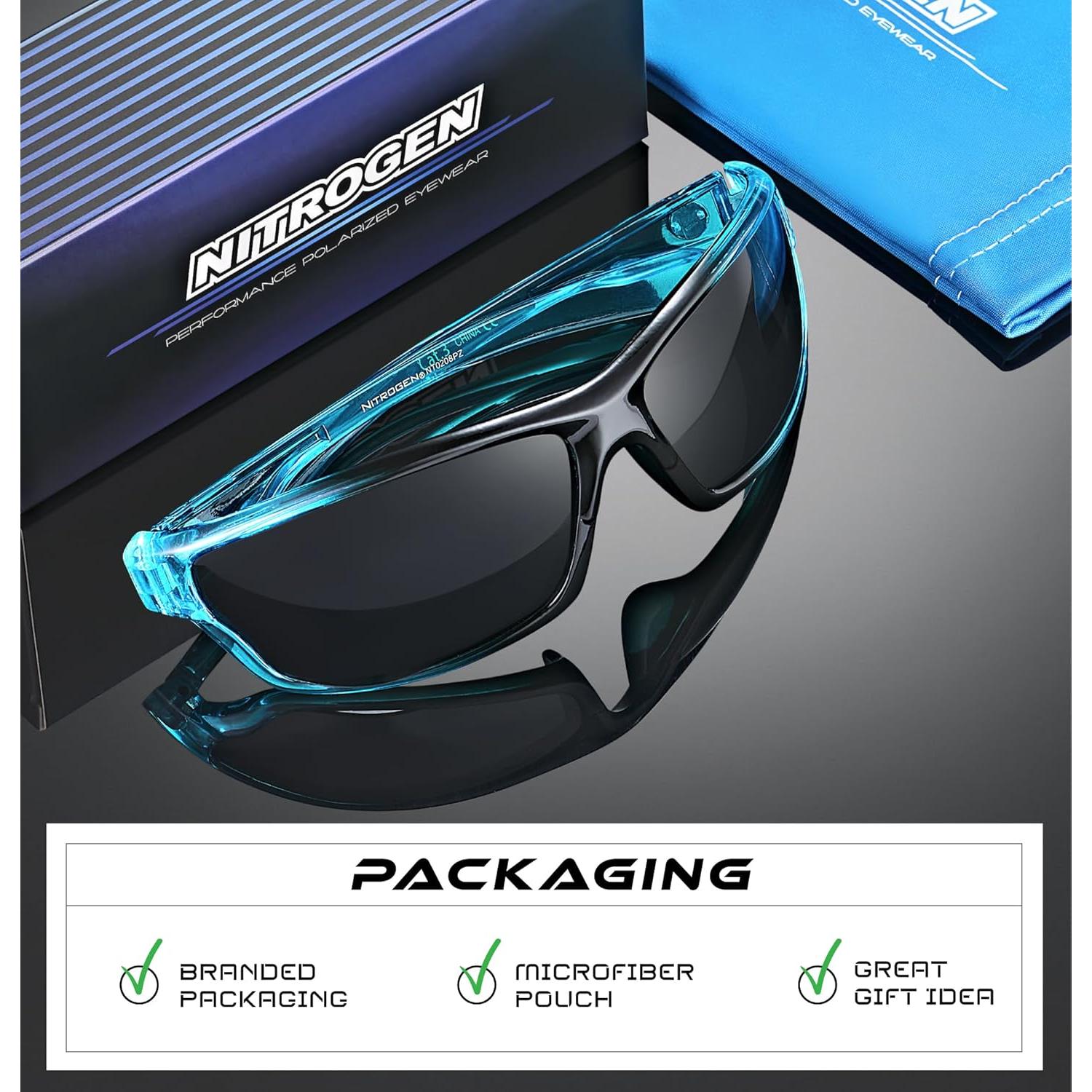 Gafas de sol deportivas Nitrogen polarizadas UV400 unisex