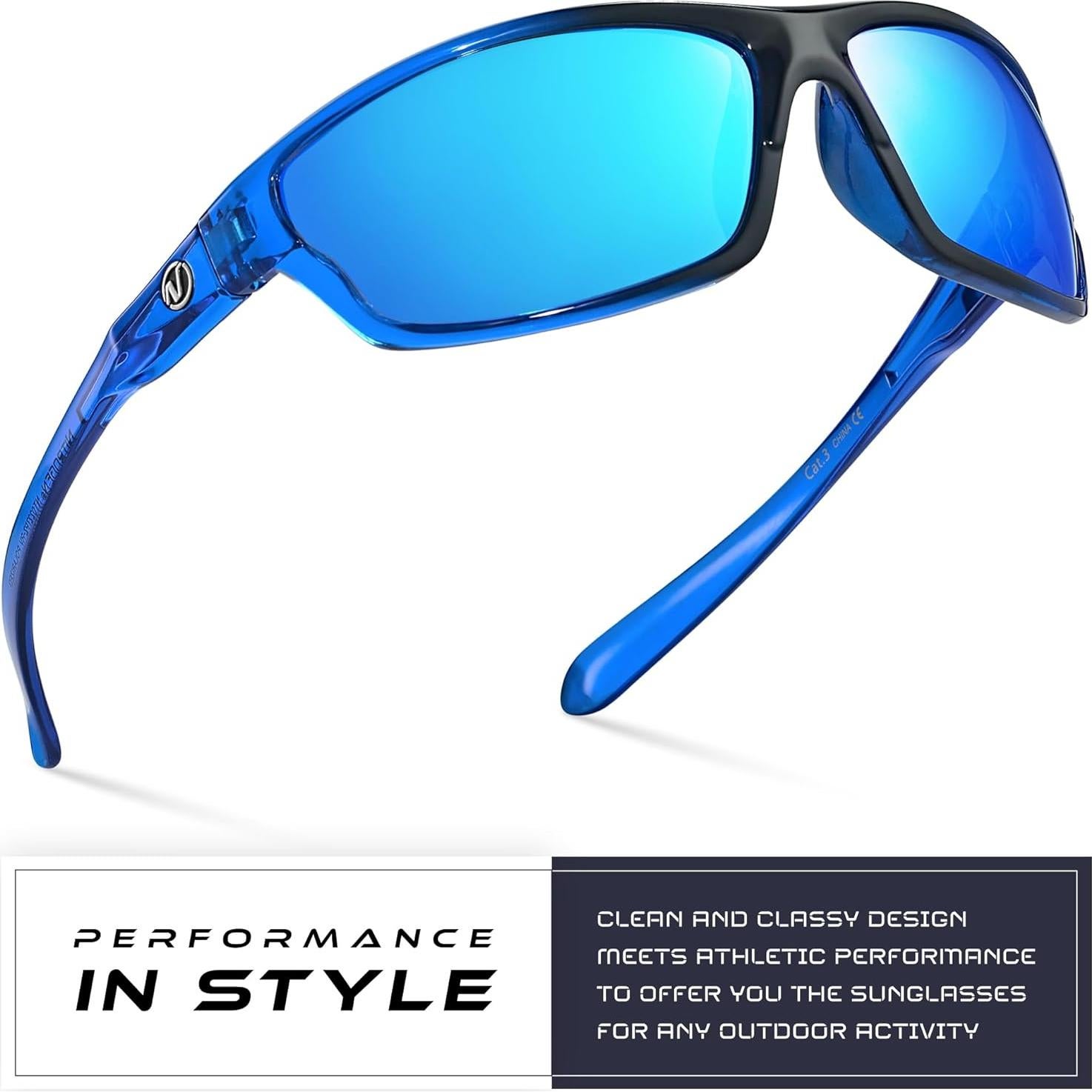 Gafas de sol deportivas Nitrogen polarizadas UV400 unisex