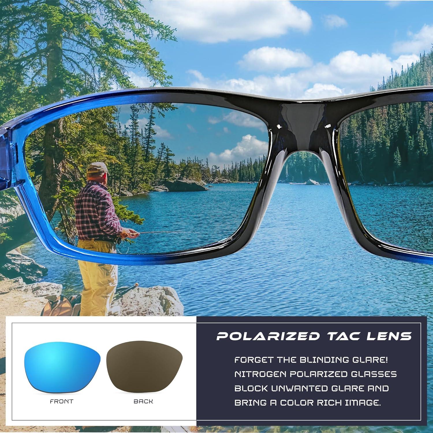 Gafas de sol deportivas Nitrogen polarizadas UV400 unisex