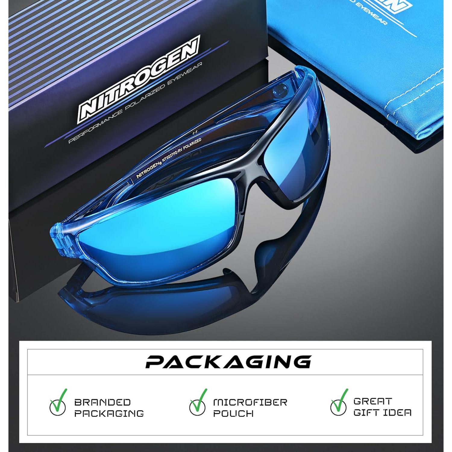 Gafas de sol deportivas Nitrogen polarizadas UV400 unisex