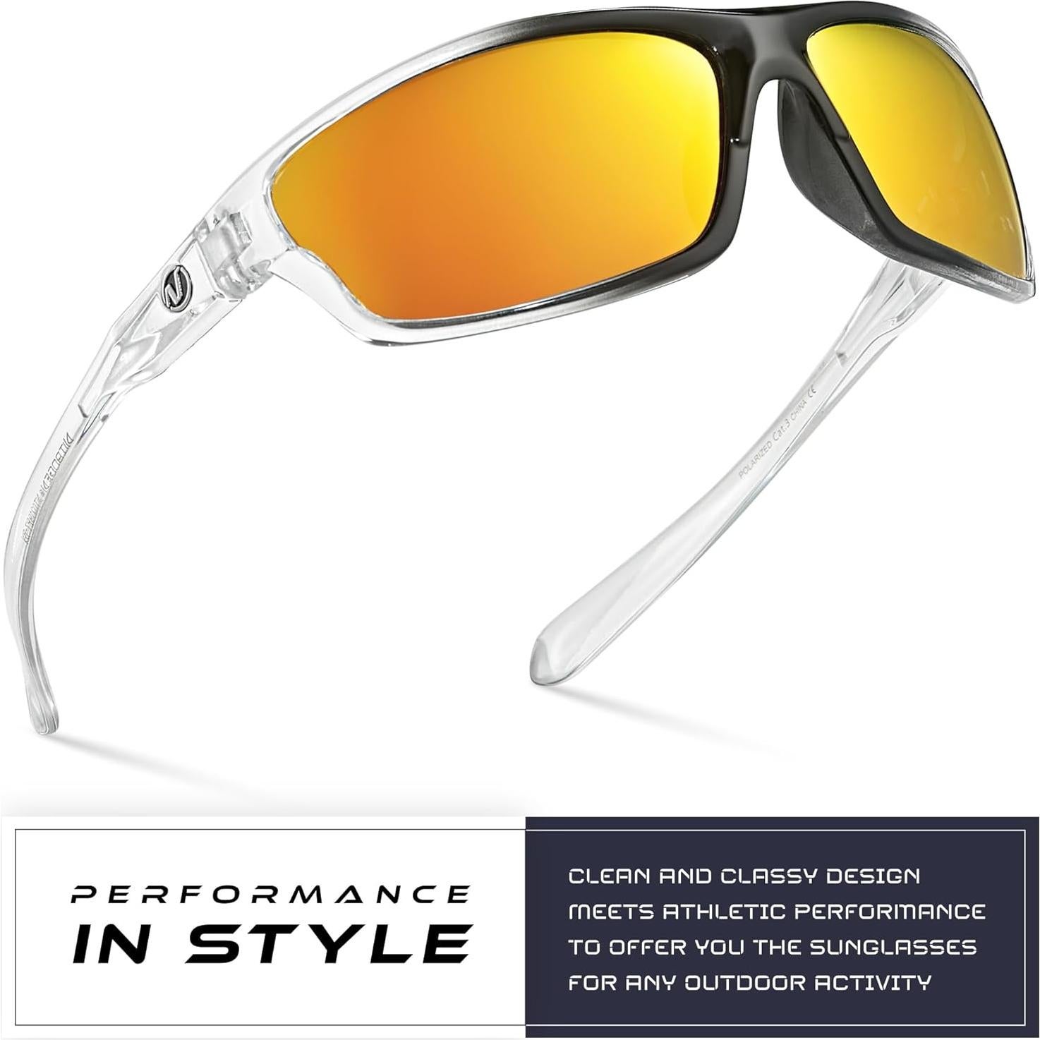 Gafas de sol deportivas Nitrogen polarizadas UV400 unisex