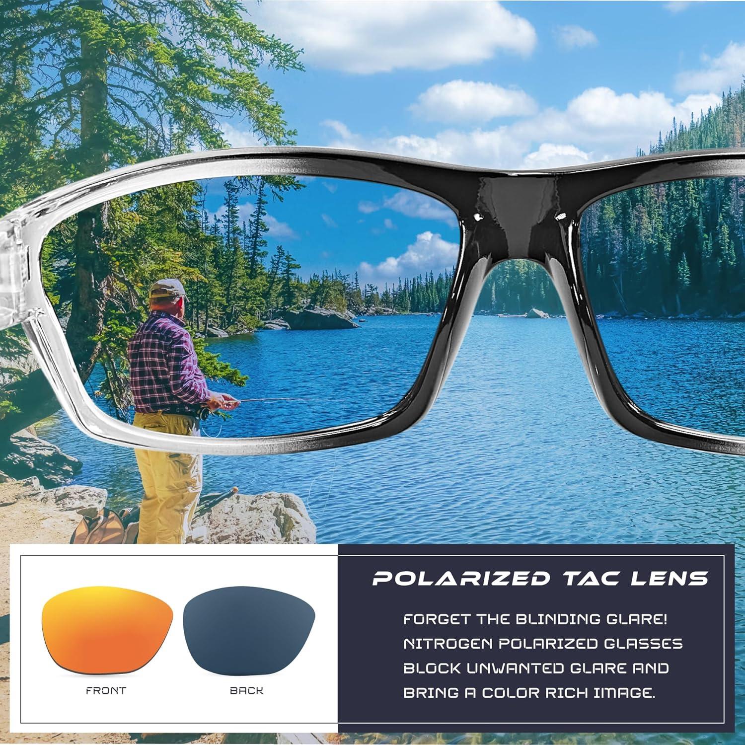 Gafas de sol deportivas Nitrogen polarizadas UV400 unisex