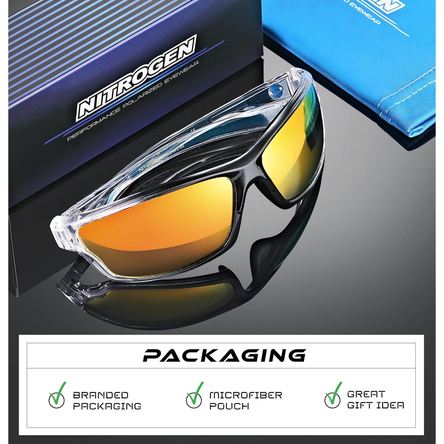 Gafas de sol deportivas Nitrogen polarizadas UV400 unisex