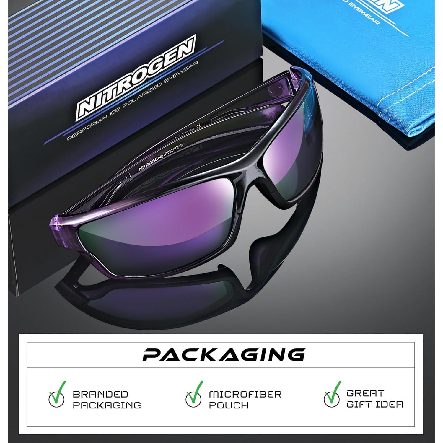 Gafas de sol deportivas Nitrogen UV400 polarizadas unisex