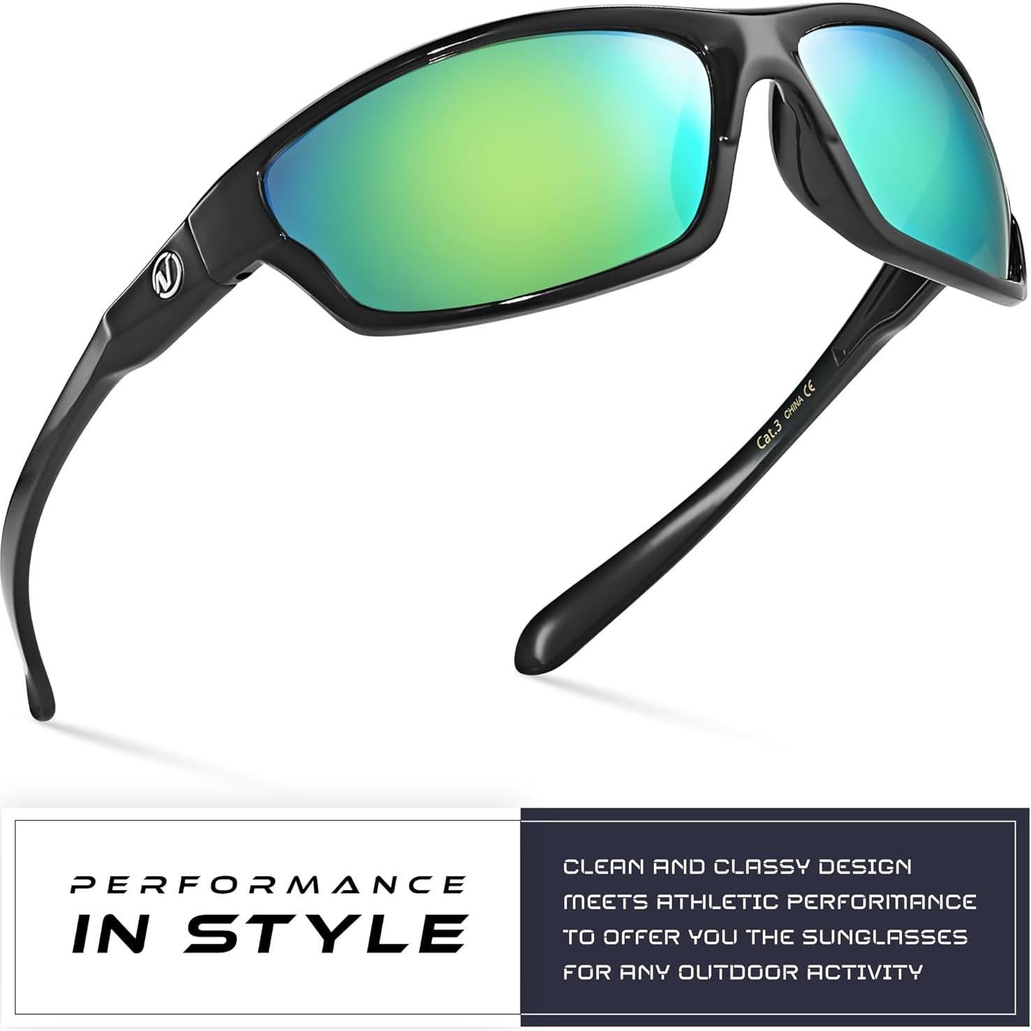 Gafas de sol deportivas Nitrogen polarizadas UV400 unisex