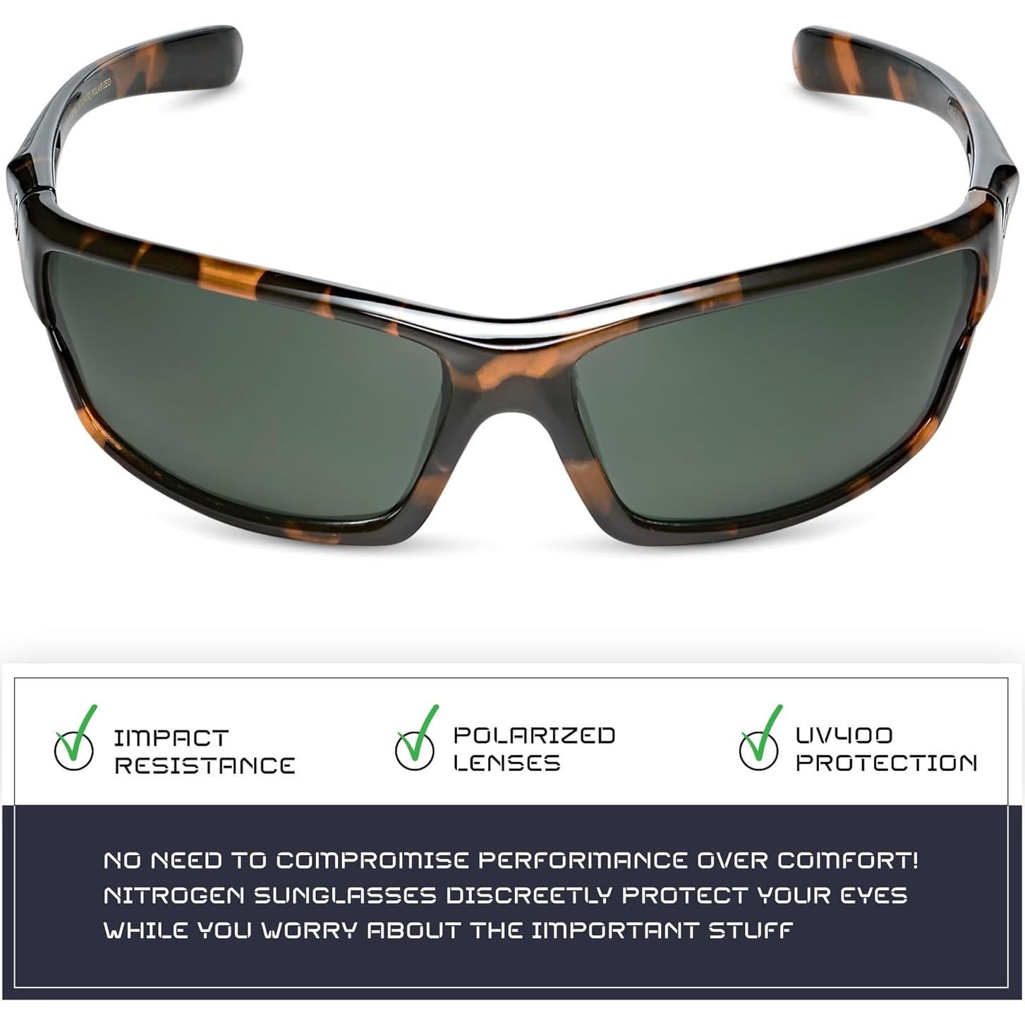 Gafas de sol deportivas Nitrogen UV400 polarizadas unisex