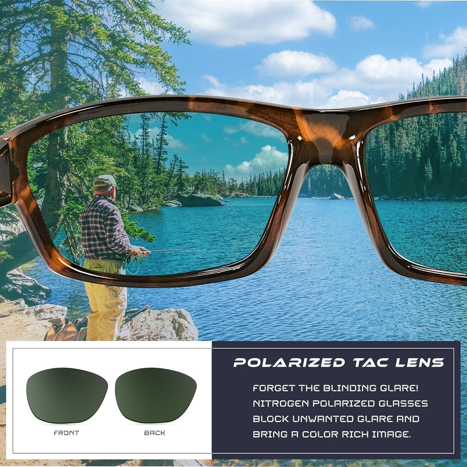 Gafas de sol deportivas Nitrogen UV400 polarizadas unisex