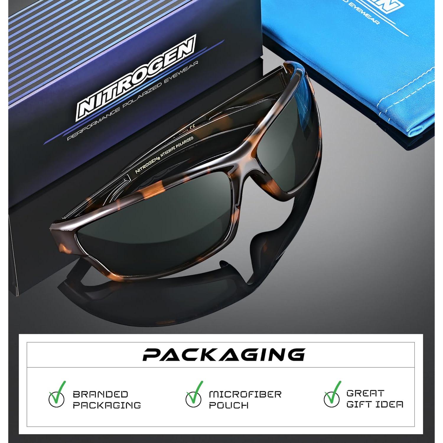 Gafas de sol deportivas Nitrogen UV400 polarizadas unisex