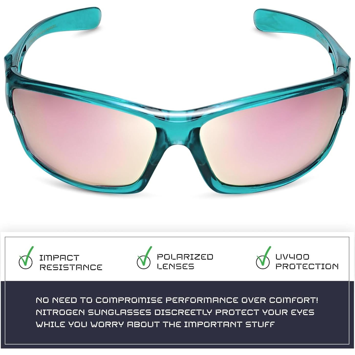 Gafas de sol deportivas Nitrogen polarizadas UV400 unisex