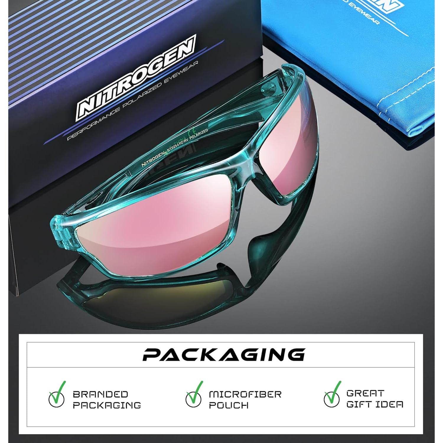 Gafas de sol deportivas Nitrogen polarizadas UV400 unisex