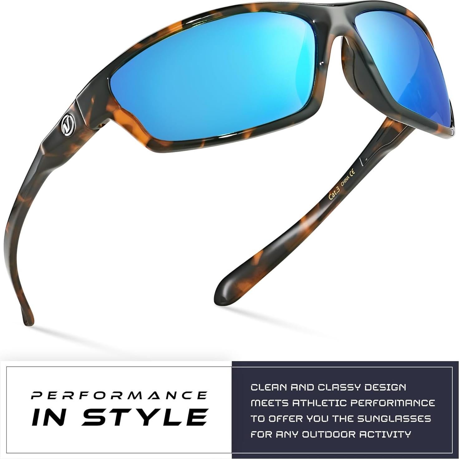 Gafas de sol deportivas Nitrogen polarizadas UV400 unisex