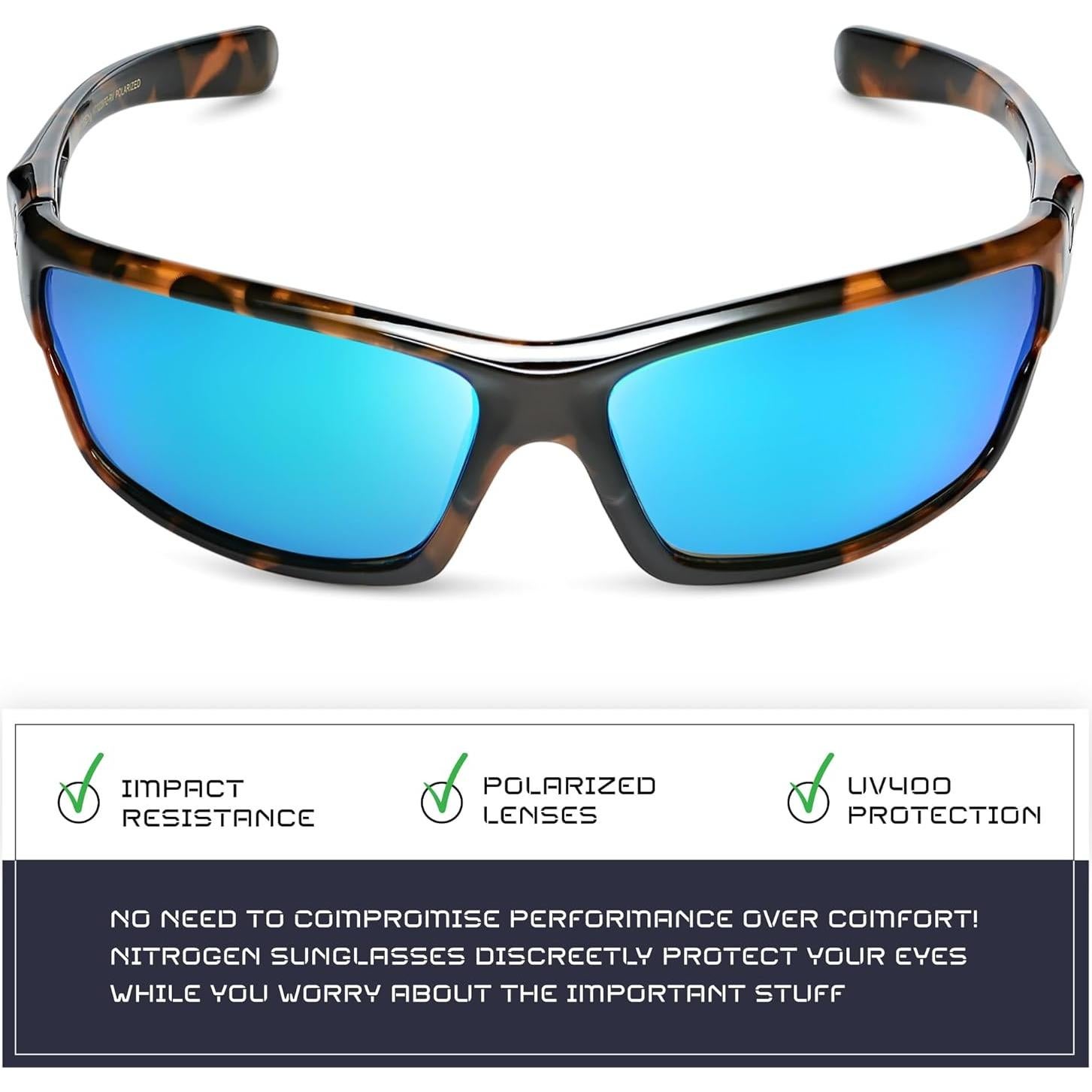 Gafas de sol deportivas Nitrogen polarizadas UV400 unisex