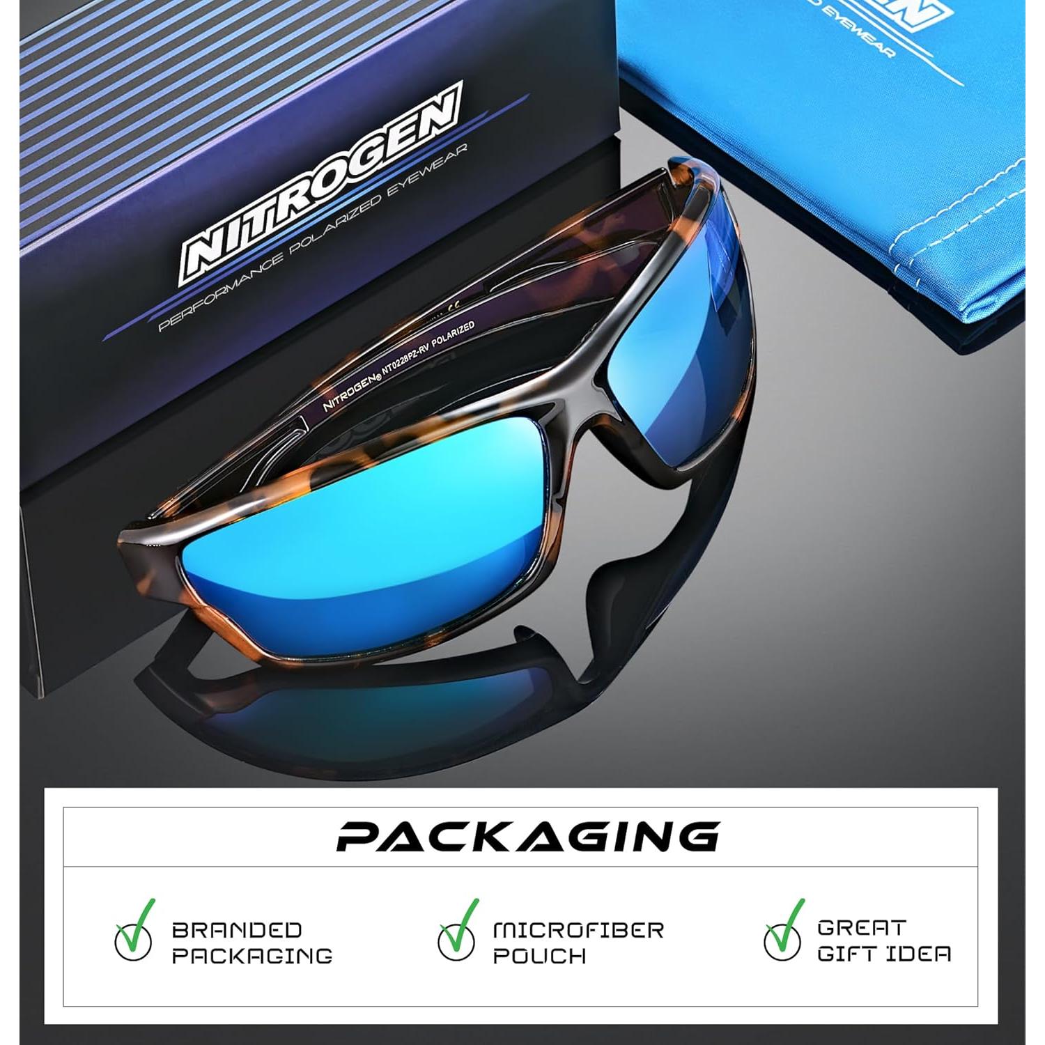 Gafas de sol deportivas Nitrogen polarizadas UV400 unisex