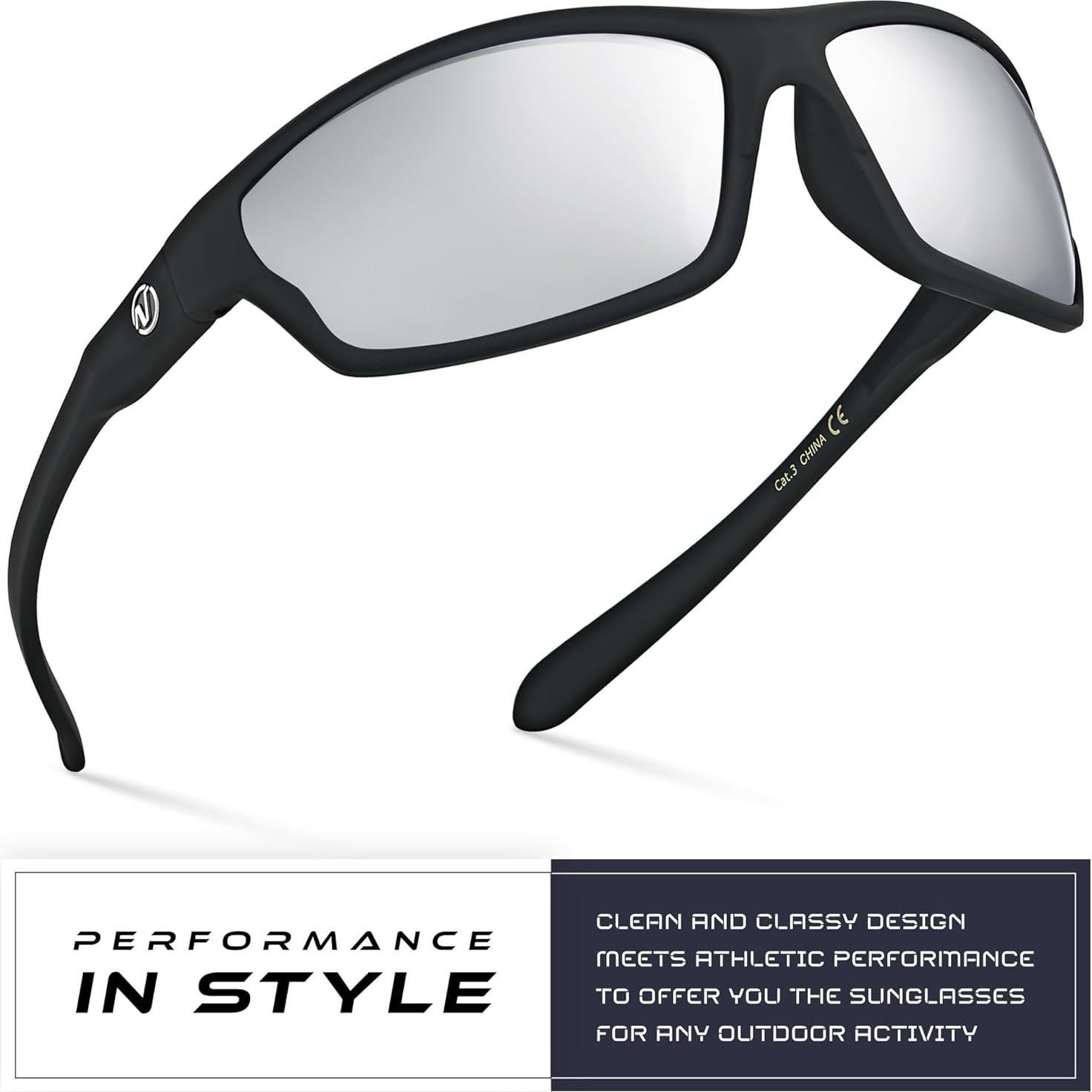 Gafas de sol deportivas Nitrogen polarizadas UV400 unisex