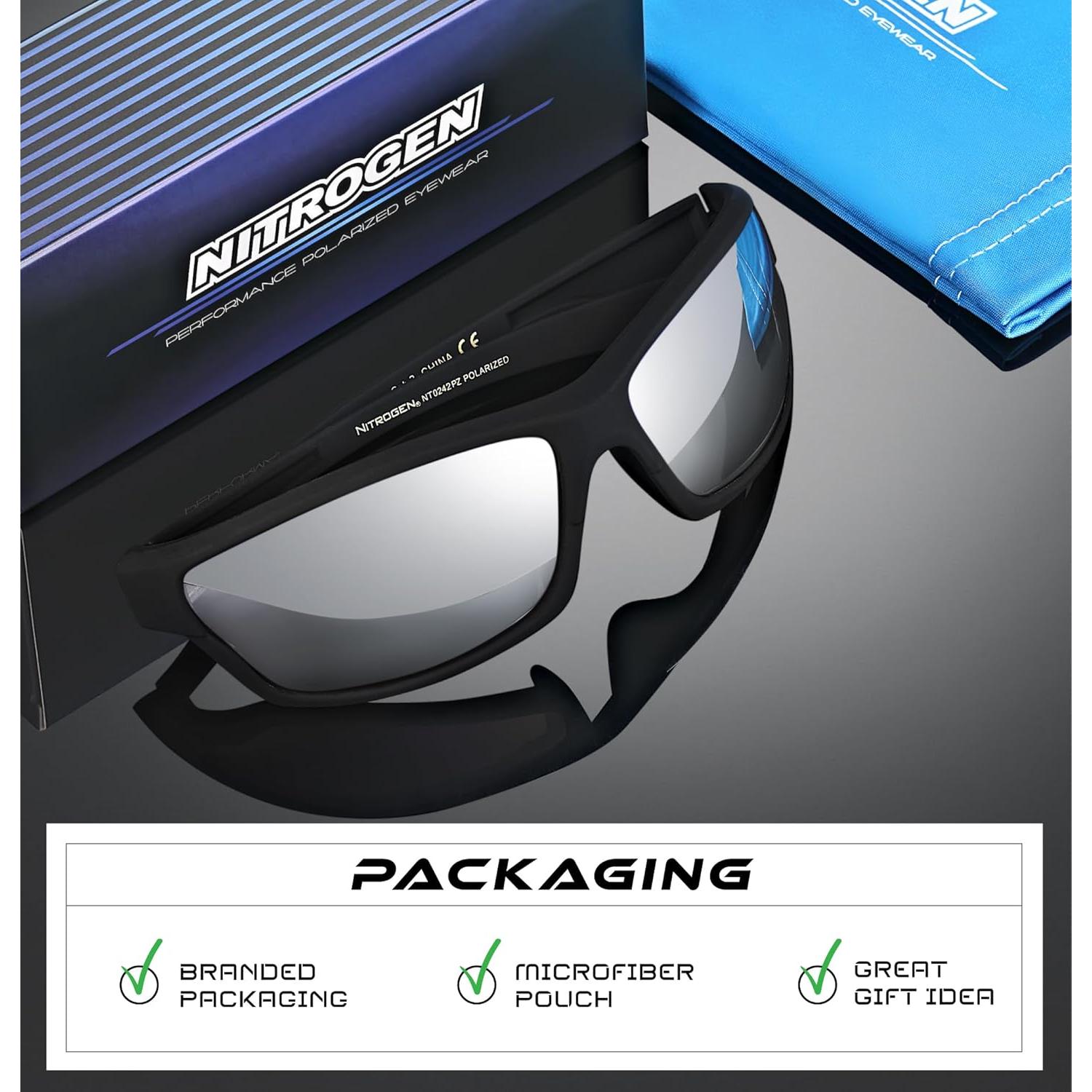 Gafas de sol deportivas Nitrogen polarizadas UV400 unisex