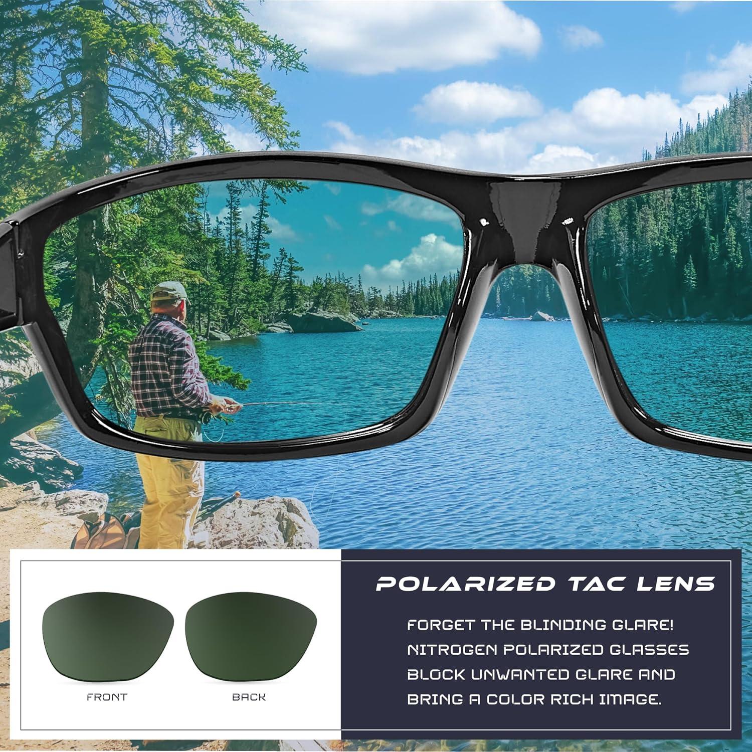 Gafas de sol deportivas Nitrogen polarizadas UV400 unisex