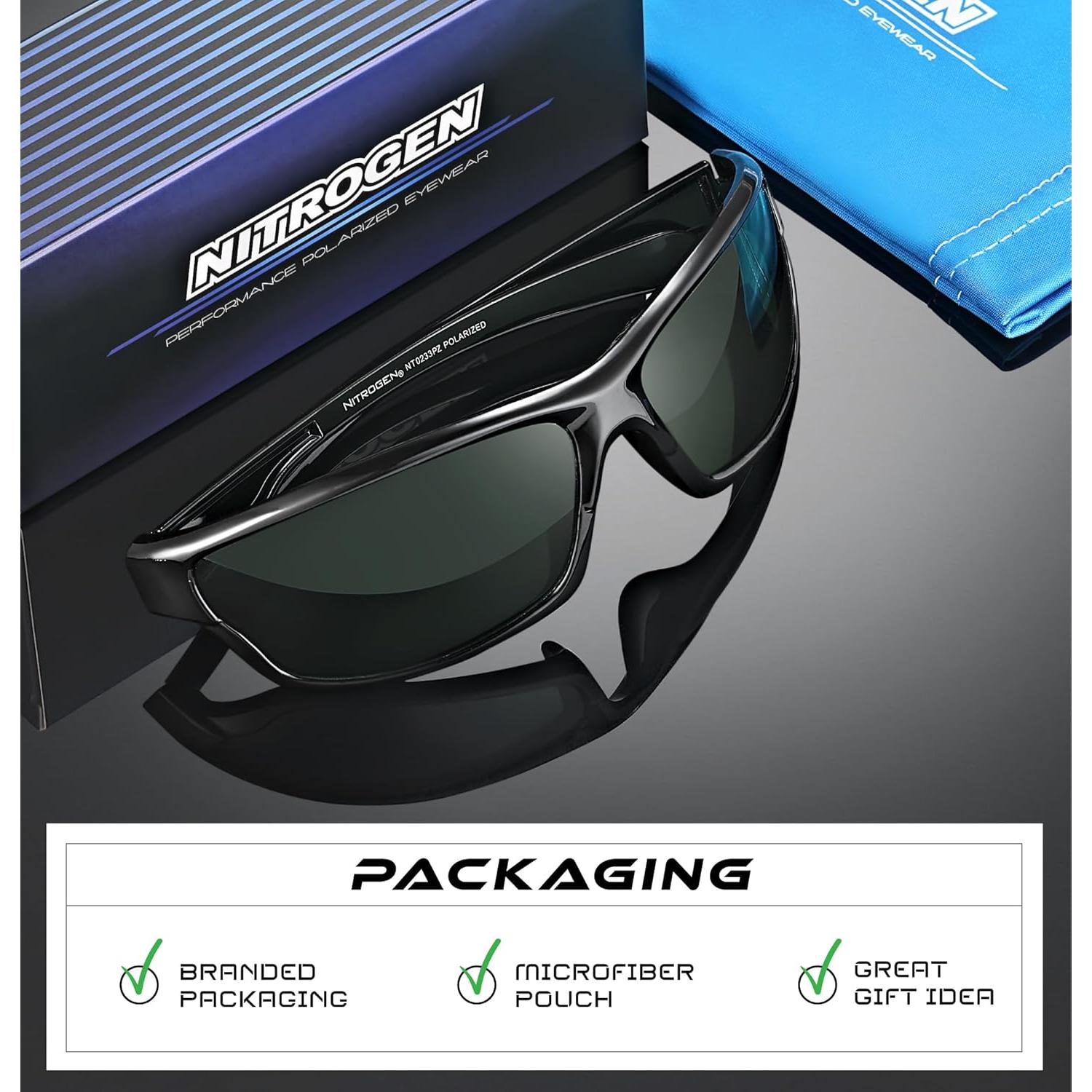 Gafas de sol deportivas Nitrogen polarizadas UV400 unisex