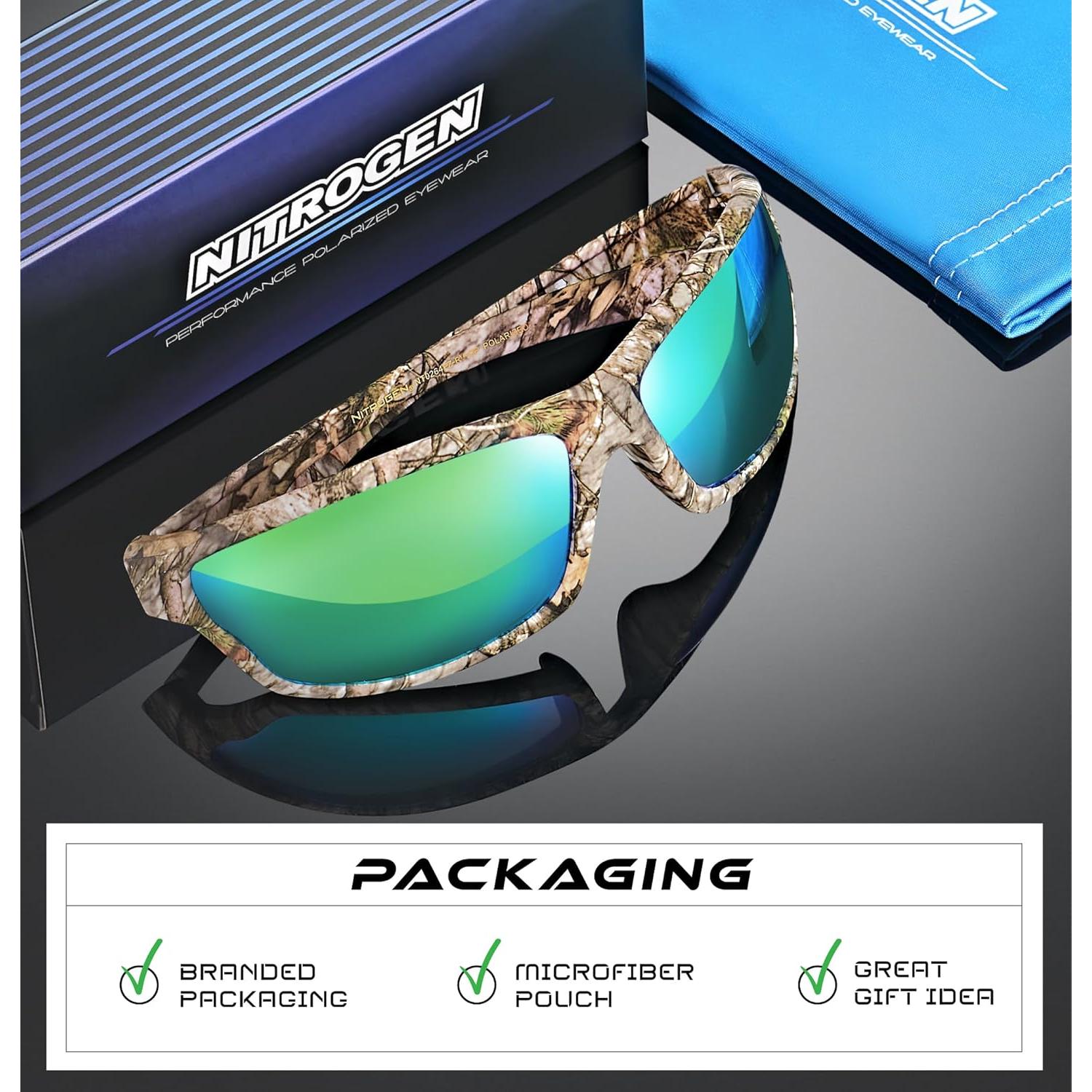 Gafas de sol deportivas Nitrogen polarizadas UV400 unisex