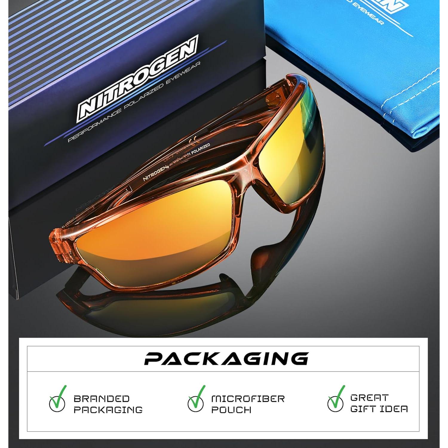 Gafas de sol deportivas Nitrogen polarizadas UV400 unisex