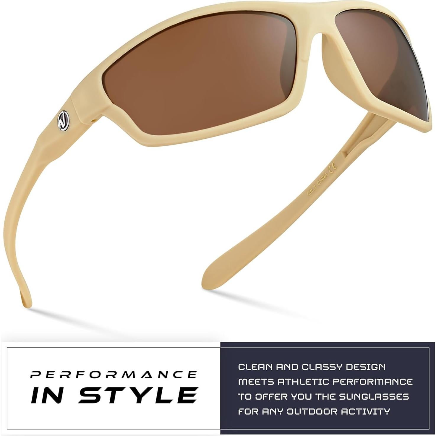 Gafas de sol deportivas Nitrogen polarizadas UV400 unisex