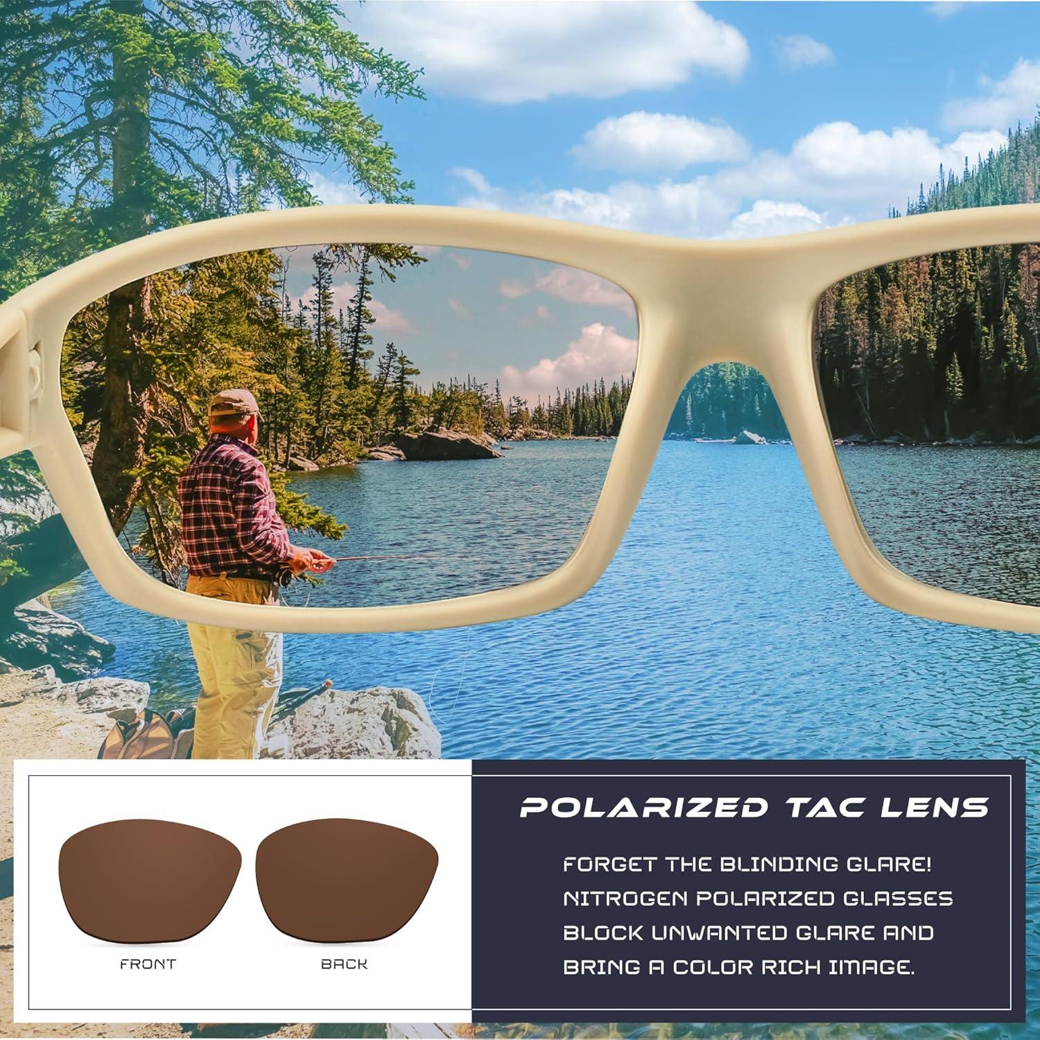 Gafas de sol deportivas Nitrogen polarizadas UV400 unisex